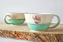 Charger l'image dans le visualiseur de la galerie, 02-H Hot Air Balloon Boat Latte Mug