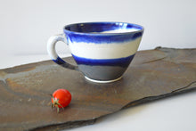 Load image into Gallery viewer, 02-B Blue Latte Mug
