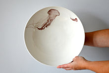 Load image into Gallery viewer, 06-M Jellyfish Large Salad Bowl
