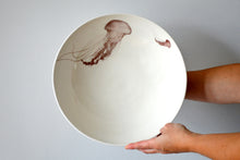 Load image into Gallery viewer, 06-M Jellyfish Large Salad Bowl