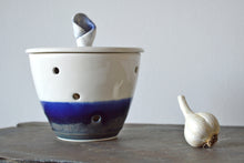 Load image into Gallery viewer, 21-B Blue Garlic Keeper