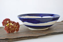 Load image into Gallery viewer, 27-B Blue Pasta Bowl
