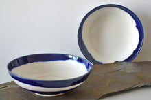 Load image into Gallery viewer, 27-B Blue Pasta Bowl