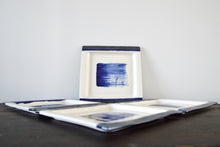 Load image into Gallery viewer, 32-B Blue Square Plate