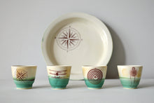 Load image into Gallery viewer, 60-H Hot Air Balloon Boat Sake Set