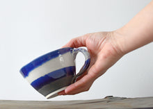 Chargez l'image dans la visionneuse de la galerie, 02-B Blue Latte Mug

