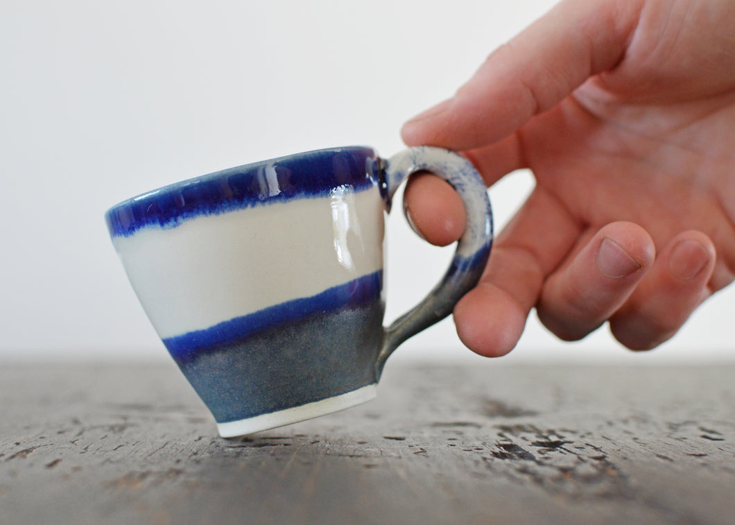 04-B Blue Espresso Cup