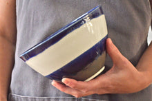 Load image into Gallery viewer, 09-B Blue Soup Tonkinoise Bowl
