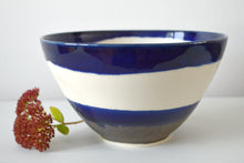 Load image into Gallery viewer, 10-B Large Blue Bowl
