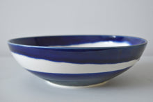 Load image into Gallery viewer, 27-B Blue Pasta Bowl
